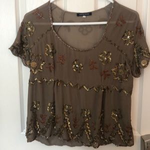 New without tags sequined top from Boston Proper